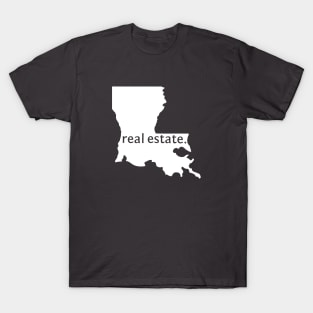 Louisiana State Real Estate T-Shirt T-Shirt